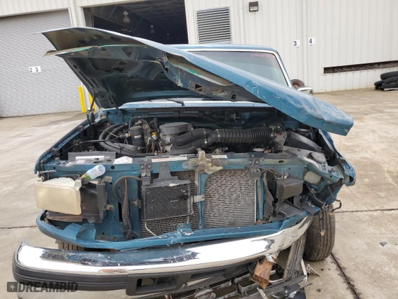 1996 Ford F-150 Special with VIN 2FTEF15N4TCA08677, listed as a Copart auction lot 77794374 with 0 miles and Salvage Title. Bid and sale history available at carsss.com. Image 5.