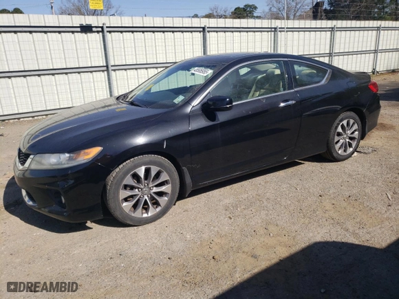 2013 Honda Accord Cpe EX-L with VIN 1HGCT1B89DA015322, listed as a Copart auction lot 48506955 with 151,789 mi miles and Salvage Title. Bid and sale history available at carsss.com. Image 1.