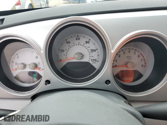 2008 Chrysler PT Cruiser with VIN 3A8FY48B98T101657, listed as a Copart auction lot 75897834 with 45,064 mi miles and Salvage Title. Bid and sale history available at carsss.com. Image 9.