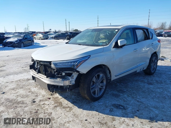 2019 Acura RDX w/Advance Pkg with VIN 5J8TC2H73KL017993, listed as a IAAI auction lot 41282363 with 85,662 mi miles. Bid and sale history available at carsss.com. Image 18.