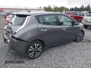 2017 Nissan LEAF SV with VIN 1N4BZ0CP7HC307107, listed as a IAAI auction lot 42131293 with 48,067 mi miles and . Bid and sale history available at DreamBid. Image 4.