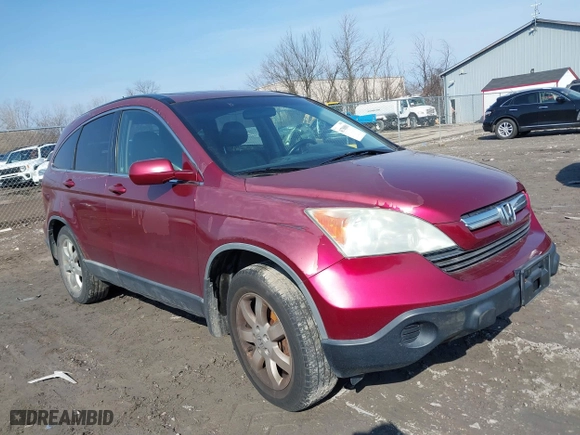 2007 Honda CR-V EX-L with VIN JHLRE48797C112731, listed as a IAAI auction lot 41788801 with 1 mi miles. Bid and sale history available at carsss.com. Image 1.