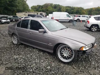 1998 BMW 5 Series 528iA with VIN WBADD632XWGT93475, listed as a Copart auction lot 71192224 with 0 mi miles and Salvage Title. Bid and sale history available at carsss.com. Image 4.