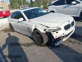 2013 BMW 5 Series 528i with VIN WBAXG5C55DD233592, listed as a IAAI auction lot 41827491 with 113,342 mi miles and . Bid and sale history available at carsss.com. Image 1.