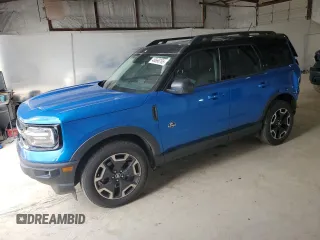 2022 Ford Bronco Sport Outer Banks z VIN 3FMCR9C60NRD70228, wystawiony jako Copart lot #48666765 z przebiegiem 53 545 mil mil oraz Szkoda całkowita • Salvage title. Historia ofert i sprzedaży dostępna na DreamBid. Obrazek 1.