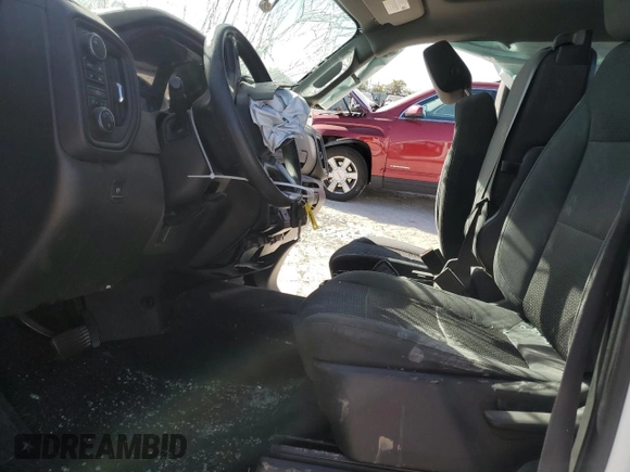 2019 Chevrolet Silverado 1500 Custom with VIN 3GCPYBEH1KG276770, listed as a Copart auction lot 74860884 with Not Provided miles and Salvage Title. Bid and sale history available at DreamBid. Image 7.