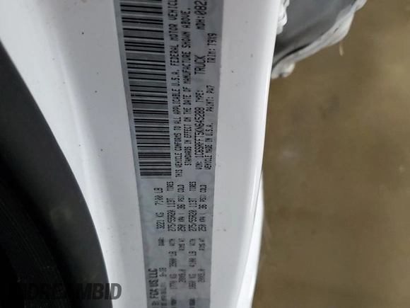 2019 Ram 1500 Big Horn/Lone Star with VIN 1C6SRFFT5KN645288, listed as a Copart auction lot 49792405 with 66,045 mi miles and Salvage Title. Bid and sale history available at carsss.com. Image 12.