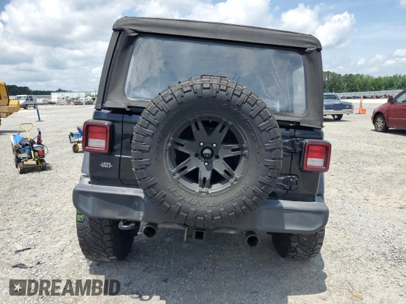 2018 Jeep Wrangler Unlimited Sport S с VIN 1C4HJXDG7JW152968, выставлен на аукционе Copart как лот 61130215 с пробегом 60 796 миль миль и Списание • Salvage title. История ставок и продаж доступна на DreamBid. Изображение 6.