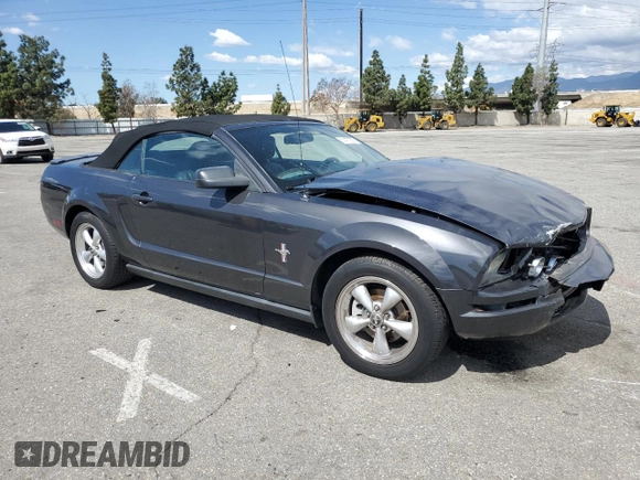 2007 Ford Mustang Deluxe with VIN 1ZVHT84N775242583, listed as a Copart auction lot 51477205 with Not Provided miles and Salvage Title. Bid and sale history available at carsss.com. Image 4.