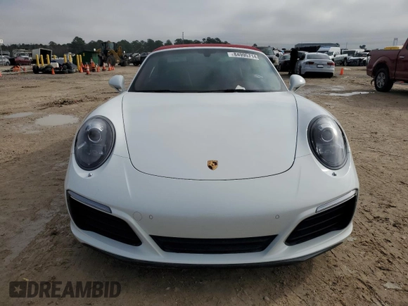 2017 Porsche 911 Carrera with VIN WP0CA2A92HS141493, listed as a Copart auction lot 84995714 with Not Provided miles and Non Repairable. Bid and sale history available at DreamBid. Image 5.