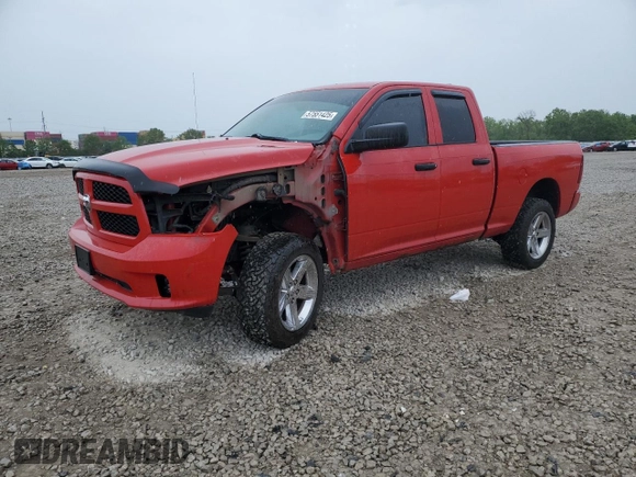 2015 Ram 1500 Express z VIN 1C6RR7FT8FS707018, wystawiony jako Copart lot #57551425 z przebiegiem 126 923 mil mil oraz Szkoda całkowita • Salvage title. Historia ofert i sprzedaży dostępna na DreamBid. Obrazek 1.