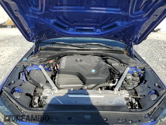 2022 BMW 4 Series 430i z VIN WBA53AP04NCK05705, wystawiony jako Copart lot #53692445 z przebiegiem 39 080 mil mil oraz Szkoda całkowita • Salvage title. Historia ofert i sprzedaży dostępna na DreamBid. Obrazek 11.
