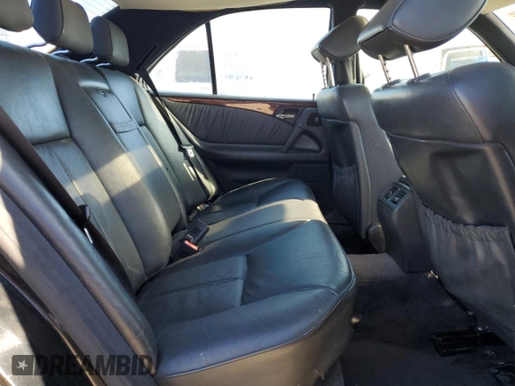 1998 Mercedes-Benz E-Class with VIN WDBJF65F4WA646422, listed as a Copart auction lot 88982785 with 281,524 mi miles and Salvage Title. Bid and sale history available at carsss.com. Image 10.