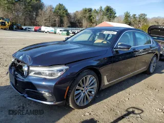 2018 BMW 7 Series 750i xDrive with VIN WBA7F2C5XJB238957, listed as a Copart auction lot 85269364 with 133,561 mi miles and Salvage Title. Bid and sale history available at carsss.com. Image 1.