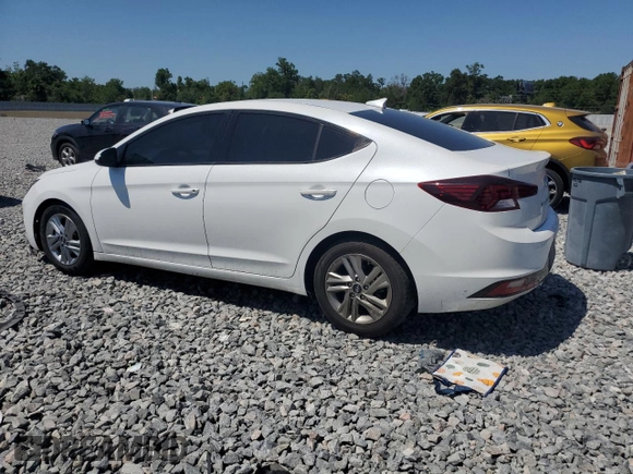 2020 Hyundai Elantra SEL with VIN 5NPD84LF0LH565065, listed as a Copart auction lot 52923165 with 81,485 mi miles and Non Repairable. Bid and sale history available at DreamBid. Image 2.