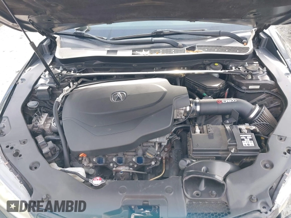 2015 Acura TLX V6 Advance with VIN 19UUB2F77FA020150, listed as a IAAI auction lot 41096144 with 127,414 mi miles. Bid and sale history available at carsss.com. Image 10.