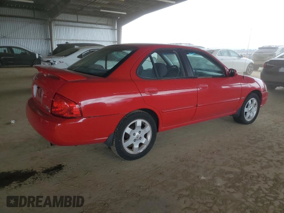 2006 Nissan Sentra S with VIN 3N1CB51D26L577729, listed as a Copart auction lot 51369795 with 104,743 mi miles and Clean Title. Bid and sale history available at DreamBid. Image 3.