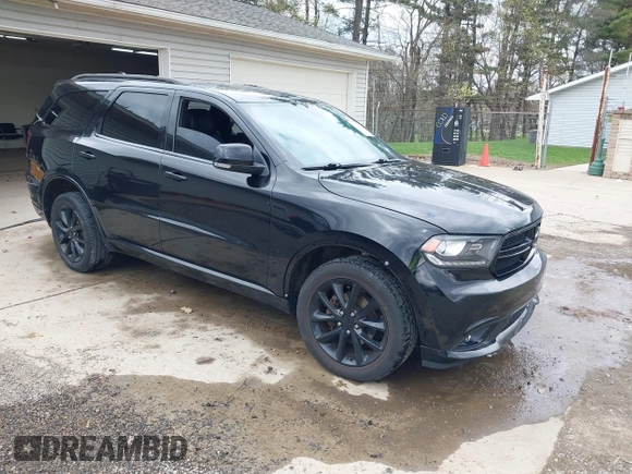 2018 Dodge Durango GT with VIN 1C4RDJDG3JC187226, listed as a IAAI auction lot 42029946 with 91,384 mi miles and . Bid and sale history available at DreamBid. Image 1.