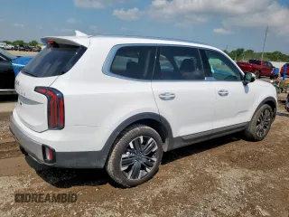 2024 Kia Telluride SX z VIN 5XYP54GCXRG544701, wystawiony jako Copart lot #58526005 z przebiegiem 7 969 mil mil oraz Szkoda całkowita • Salvage title. Historia ofert i sprzedaży dostępna na DreamBid. Obrazek 3.