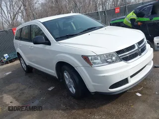 2013 Dodge Journey SE with VIN 3C4PDCAB3DT536714, listed as a IAAI auction lot 41699265 with 160,000 mi miles. Bid and sale history available at carsss.com. Image 1.