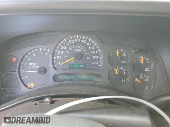 2003 Chevrolet Tahoe LS with VIN 1GNEK13Z83J187025, listed as a Copart auction lot 70241744 with 261,383 mi miles and Salvage Title. Bid and sale history available at carsss.com. Image 9.
