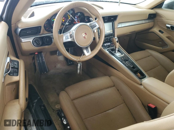 2013 Porsche 911 Carrera S with VIN WP0AB2A93DS120408, listed as a Copart auction lot 45740335 with 65,608 mi miles and Salvage Title. Bid and sale history available at carsss.com. Image 8.
