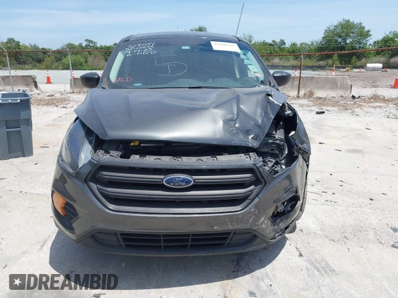 2018 Ford Escape S with VIN 1FMCU0F7XJUA16377, listed as a IAAI auction lot 42080136 with 81,060 mi miles and . Bid and sale history available at carsss.com. Image 13.