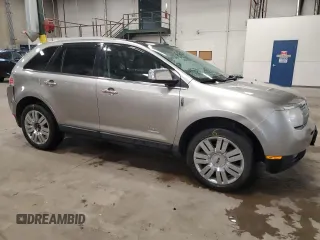 2008 Lincoln MKX with VIN 2LMDU88C48BJ34944, listed as a Copart auction lot 57817805 with 187,376 mi miles and Salvage title. Bid and sale history available at DreamBid. Image 4.