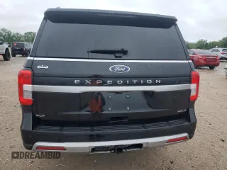 2022 Ford Expedition Max XLT z VIN 1FMJK1HT4NEA49078, wystawiony jako Copart lot #54010435 z przebiegiem 49 055 mil mil oraz Szkoda całkowita • Salvage title. Historia ofert i sprzedaży dostępna na DreamBid. Obrazek 6.