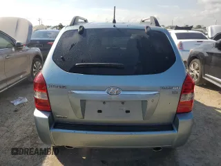 2006 Hyundai Tucson GLS with VIN KM8JN12D76U329514, listed as a Copart auction lot 75214554 with 62,605 mi miles and Non Repairable. Bid and sale history available at carsss.com. Image 6.