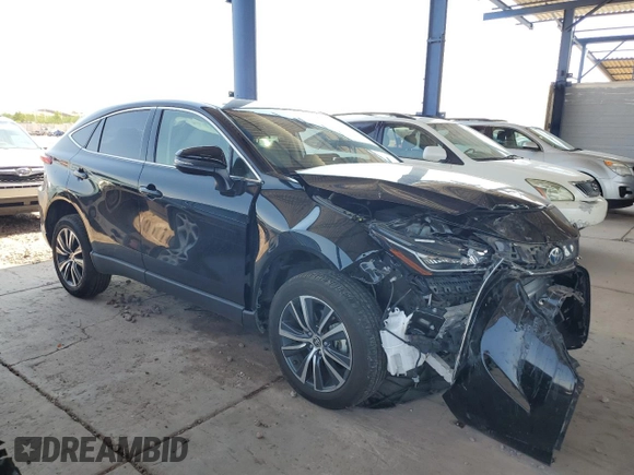 2022 Toyota Venza LE with VIN JTEAAAAH6NJ090957, listed as a Copart auction lot 62694634 with 57,212 mi miles and Salvage Title. Bid and sale history available at carsss.com. Image 4.
