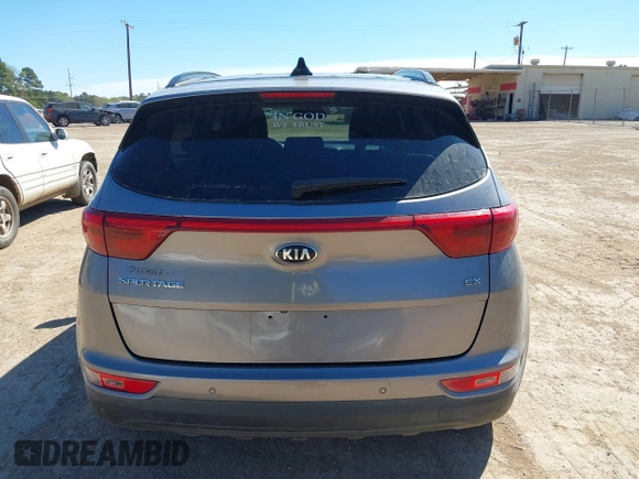 2018 Kia Sportage EX with VIN KNDPN3ACXJ7353395, listed as a IAAI auction lot 41868475 with 86,831 mi miles and . Bid and sale history available at DreamBid. Image 16.