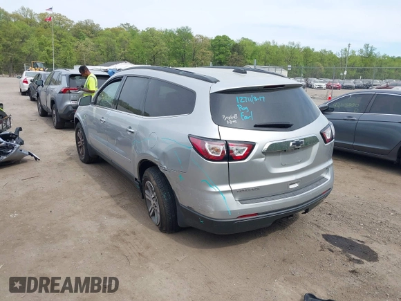 2017 Chevrolet Traverse LT with VIN 1GNKRHKD7HJ346427, listed as a IAAI auction lot 42104804 with 86,636 mi miles and . Bid and sale history available at DreamBid. Image 3.