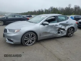 2020 Acura TLX Technology with VIN 19UUB3F44LA001126, listed as a Copart auction lot 58700805 with 49,195 mi miles and Salvage title. Bid and sale history available at DreamBid. Image 1.