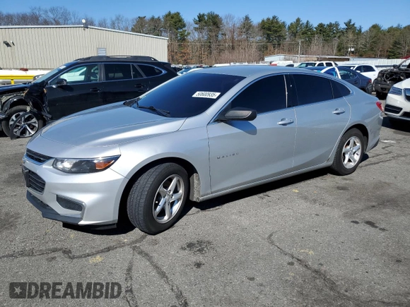 2017 Chevrolet Malibu LS with VIN 1G1ZB5ST2HF200594, listed as a Copart auction lot 50600935 with 147,667 mi miles and Salvage Title. Bid and sale history available at DreamBid. Image 1.