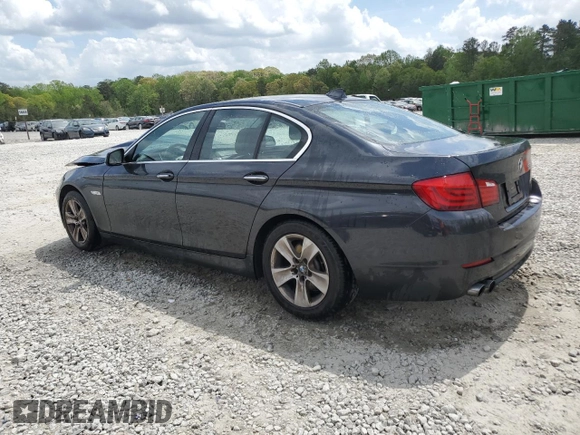 2011 BMW 5 Series 528i with VIN WBAFR1C51BDS36663, listed as a Copart auction lot 51995635 with 112,132 mi miles and Salvage Title. Bid and sale history available at carsss.com. Image 2.