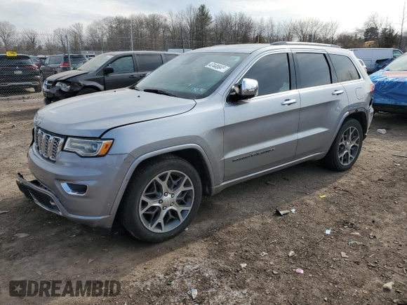 2019 Jeep Grand Cherokee Overland with VIN 1C4RJFCG9KC840084, listed as a Copart auction lot 47440845 with 101,281 mi miles and Salvage Title. Bid and sale history available at carsss.com. Image 1.