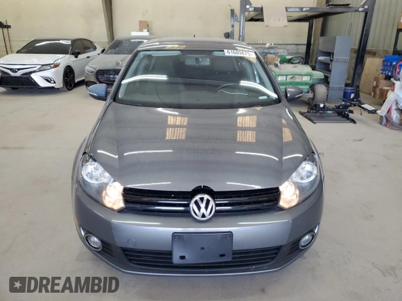 2013 Volkswagen Golf TDI with VIN WVWDM7AJ8DW125742, listed as a Copart auction lot 61609875 with 123,838 mi miles and Salvage title. Bid and sale history available at DreamBid. Image 5.