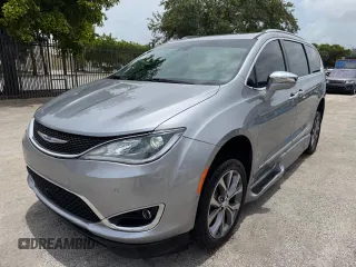 2019 Chrysler Pacifica Limited with VIN 2C4RC1GG9KR643706, listed as a Copart auction lot 63234145 with 54,401 mi miles and Non repairable. Bid and sale history available at DreamBid. Image 1.