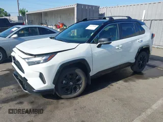 2022 Toyota RAV4 Hybrid XSE with VIN JTME6RFV9ND534822, listed as a IAAI auction lot 42477646 with 49,991 mi miles and . Bid and sale history available at DreamBid. Image 2.