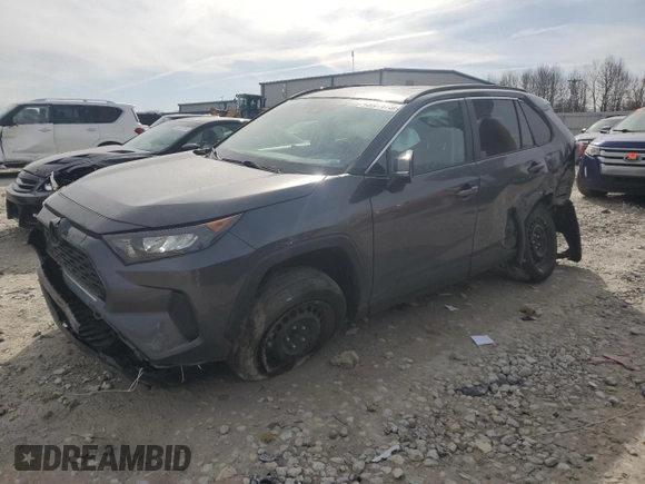 2019 Toyota RAV4 LE with VIN 2T3K1RFV0KW054264, listed as a Copart auction lot 49687875 with 40,643 mi miles and Clean Title. Bid and sale history available at carsss.com. Image 1.