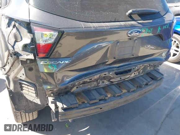 2017 Ford Escape S with VIN 1FMCU0F72HUE94674, listed as a IAAI auction lot 40860903 with 80,490 mi miles. Bid and sale history available at carsss.com. Image 6.