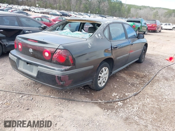 2004 Chevrolet Impala with VIN 2G1WF52E249331536, listed as a IAAI auction lot 41664206 with 122,718 mi miles and . Bid and sale history available at carsss.com. Image 4.