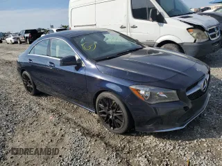 2018 Mercedes-Benz CLA 250 with VIN WDDSJ4GB7JN585206, listed as a Copart auction lot 81092953 with 65,553 mi miles and . Bid and sale history available at DreamBid. Image 4.