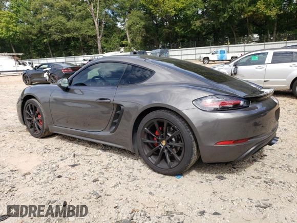 2018 Porsche 718 Cayman S z VIN WP0AB2A87JK279225, wystawiony jako Copart lot #71201794 z przebiegiem 24 514 mil mil oraz Szkoda całkowita • Salvage title. Historia ofert i sprzedaży dostępna na DreamBid. Obrazek 2.