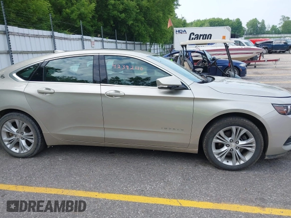 2015 Chevrolet Impala LT с VIN 2G1125S32F9273368, выставлен на аукционе IAAI как лот 42392110 с пробегом 161 939 миль миль и . История ставок и продаж доступна на DreamBid. Изображение 13.