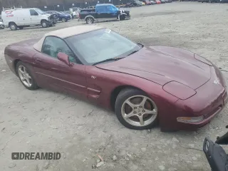 2003 Chevrolet Corvette with VIN 1G1YY32G535127480, listed as a Copart auction lot 83998584 with 0 mi miles and Salvage Title. Bid and sale history available at carsss.com. Image 4.
