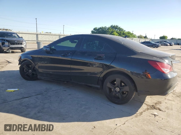 2019 Mercedes-Benz CLA 250 with VIN WDDSJ4EB5KN738752, listed as a Copart auction lot 53872835 with 97,797 mi miles and Salvage Title. Bid and sale history available at DreamBid. Image 2.