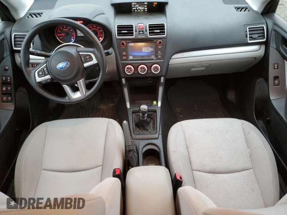 2017 Subaru Forester with VIN JF2SJAACXHG471100, listed as a Copart auction lot 81349614 with 82,864 mi miles and Salvage title. Bid and sale history available at DreamBid. Image 8.
