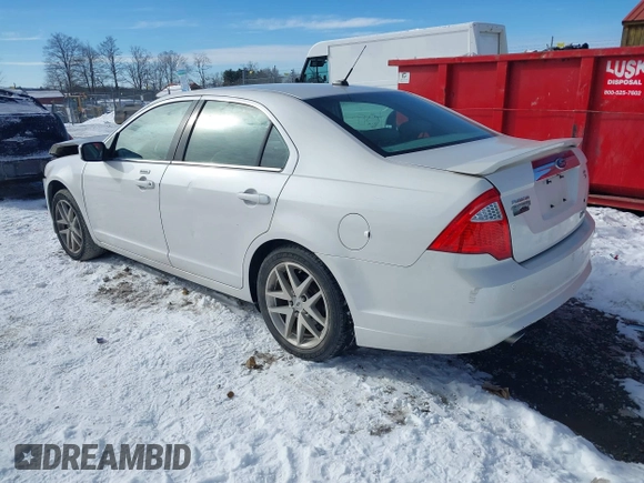 2010 Ford Fusion SEL with VIN 3FAHP0CG5AR376143, listed as a IAAI auction lot 41385840 with 153,854 mi miles. Bid and sale history available at carsss.com. Image 3.